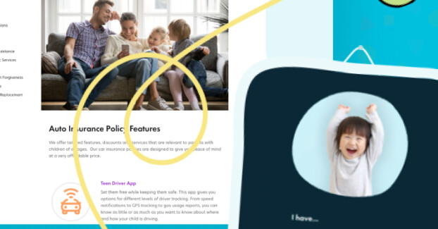 Apparent composed image for case study