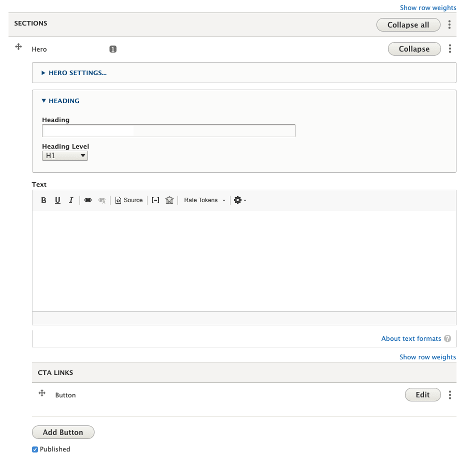 Pattern Lab: Drupal CMS Paragraph