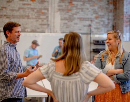 Discussion around client work