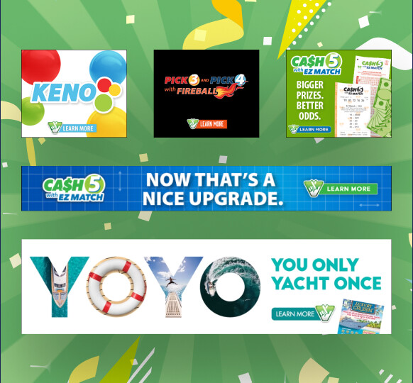 Campaigns with Microsites and Banners Virginia Lottery