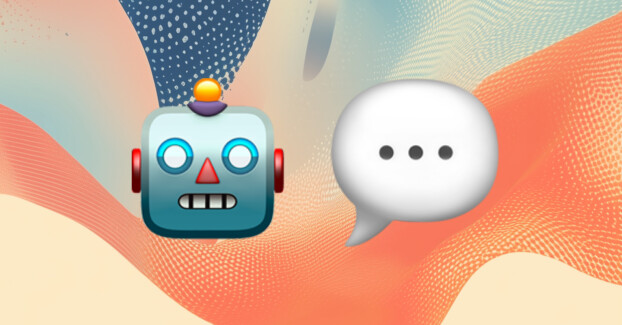 Abstract image representing AI conversations
