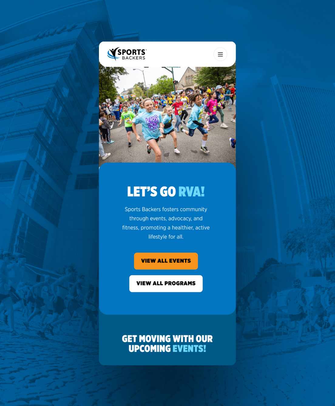 Running Toward Success: A Website Redesign to Support A Local Nonprofit Mission