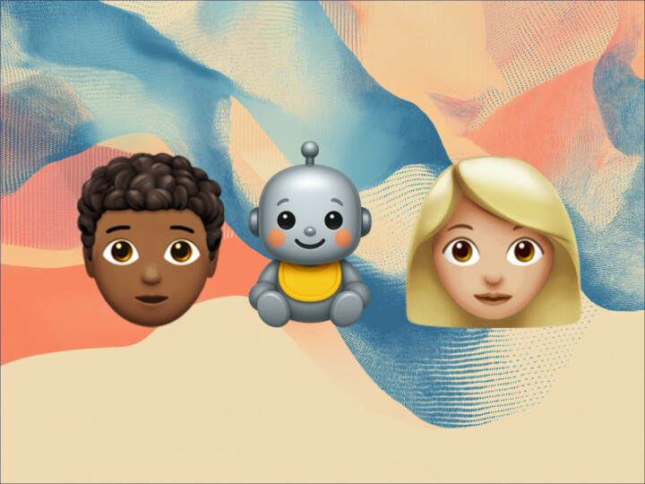 AI adoptive parents concept